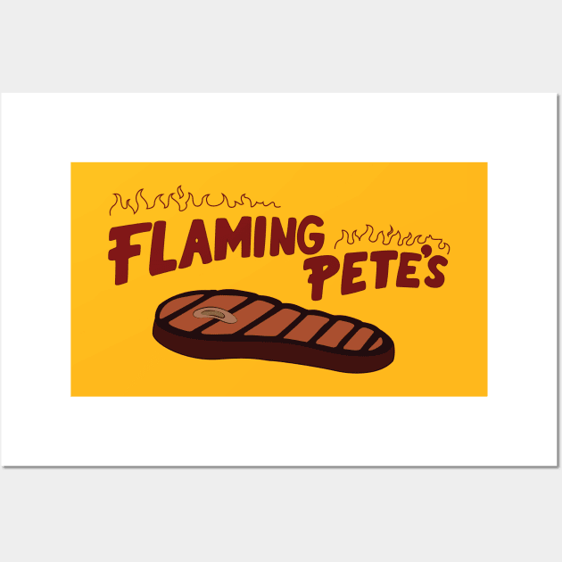 Flaming Pete's Wall Art by saintpetty